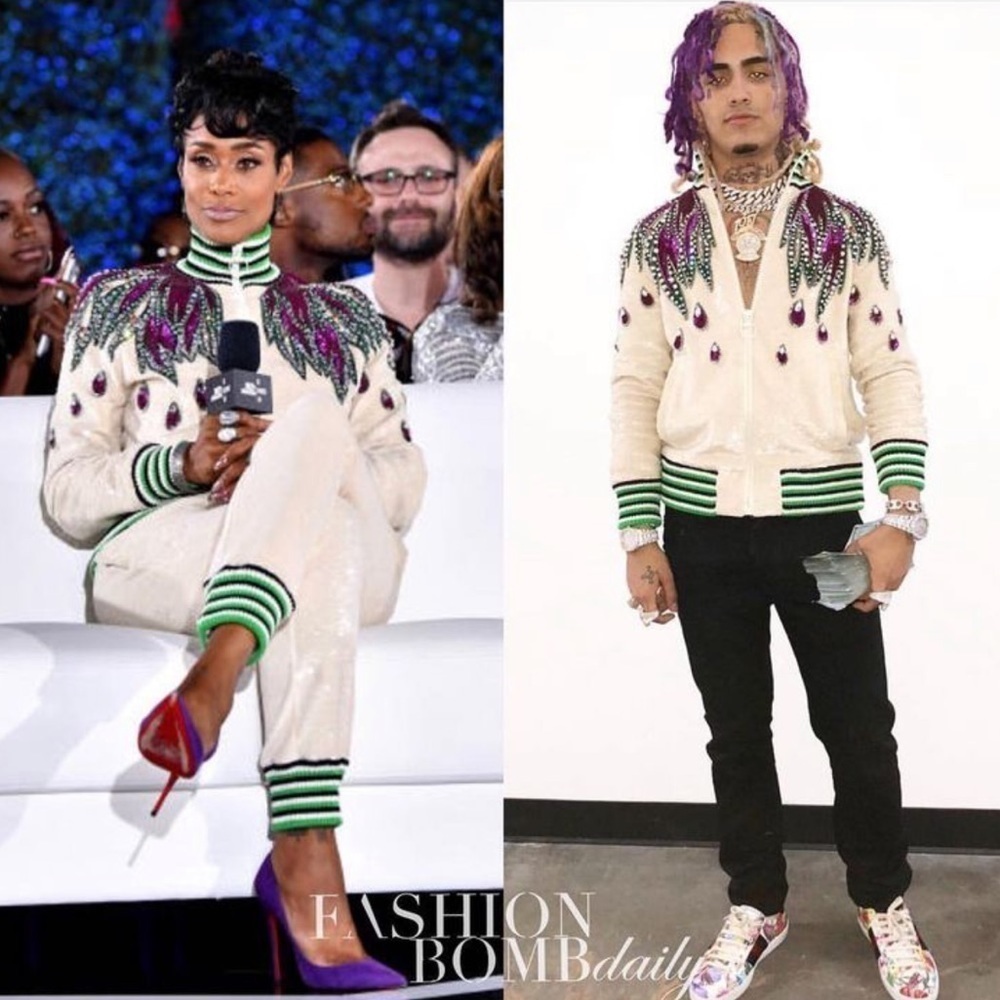Gucci sequin jewelled track suit - Picture 2 of 15
